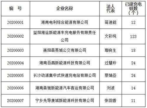 7家企业入选湖南省电动汽车充电设施运营服务商公示目录，推动充电设施建设运营