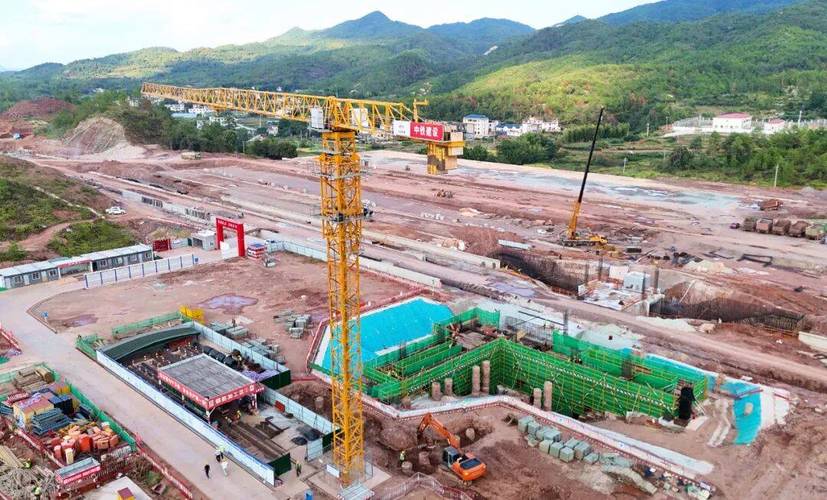 百日攻坚︱会昌县瑞梅铁路周边基础设施建设项目加速推进
